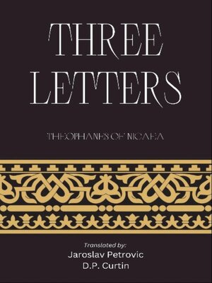 cover image of Three Letters